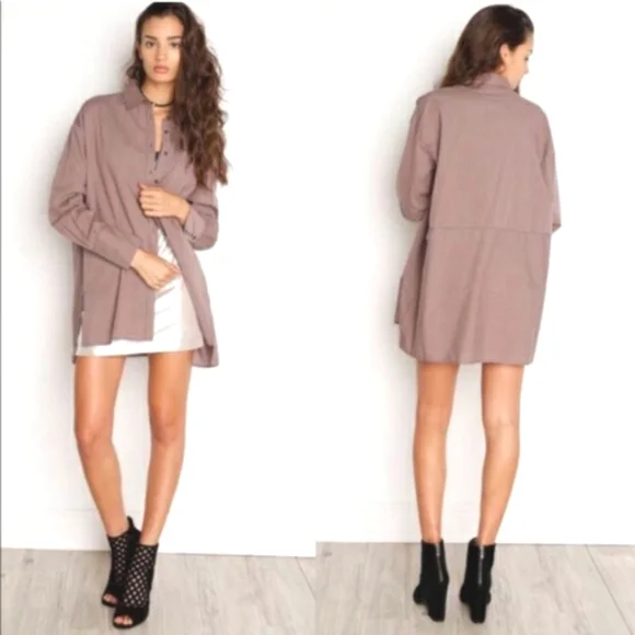 Free People Lakehouse Button-down Shirt Sz M - Picture 2 of 11